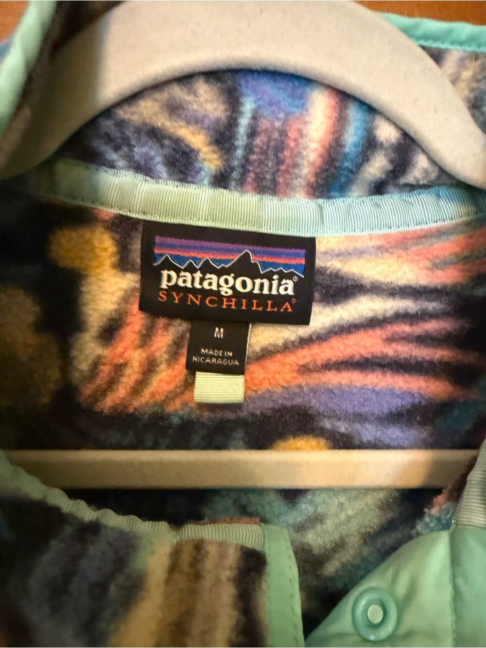 Patagonia Synchilla Fleece Quarter Snap Med - Picture 3 of 4
